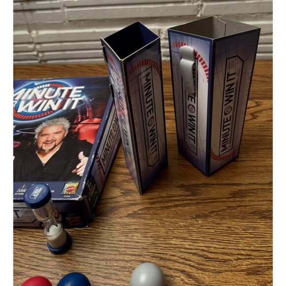 Minute To Win It Mattel Family Board Game CBS 2011 - Picture 9 of 14